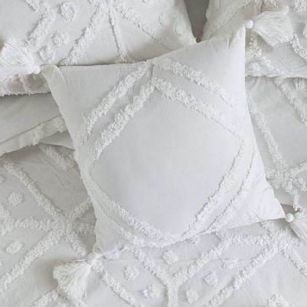 Decorative Chenille Square Pillow